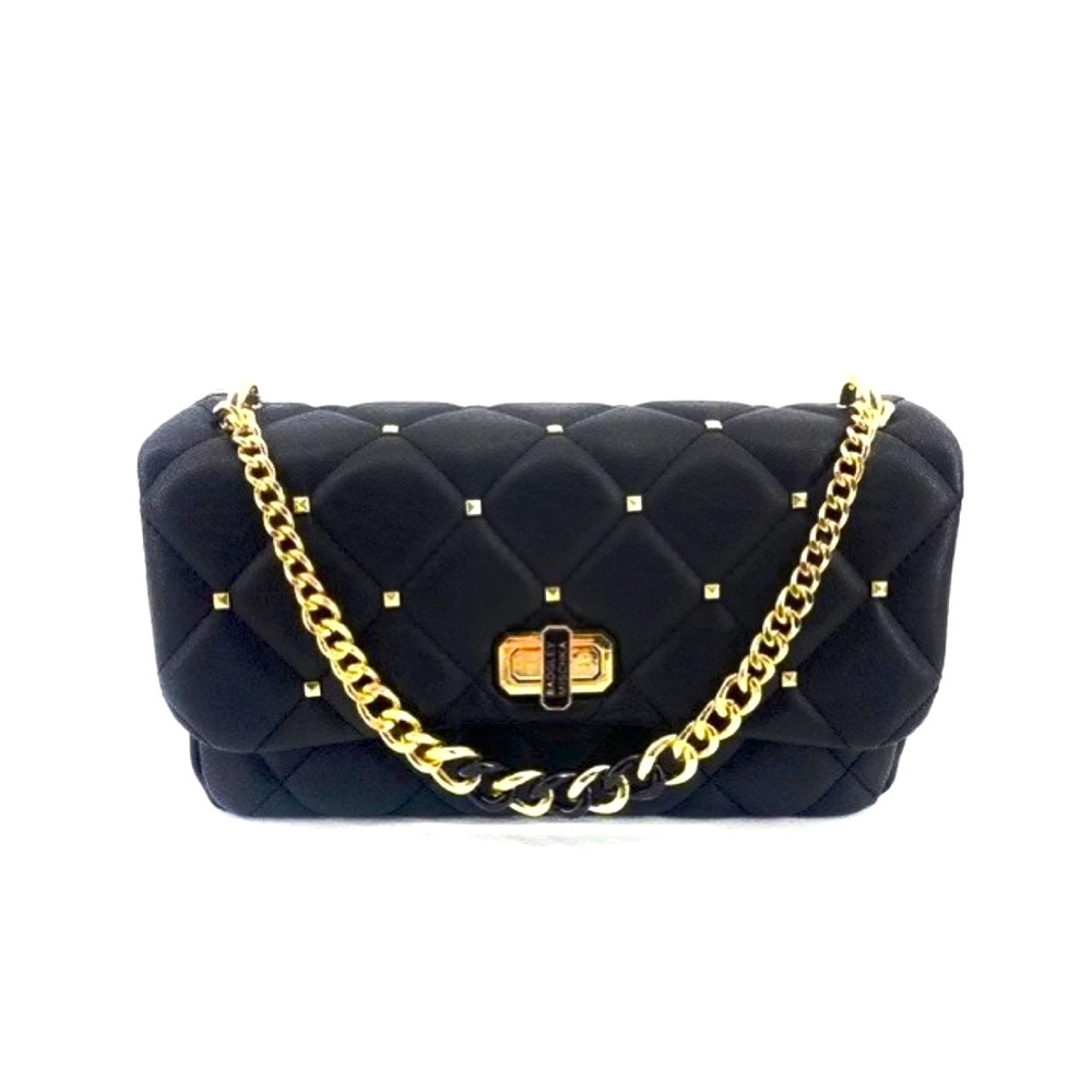 Badgley Mischka Diamond Quilted Crossbody Bag NWT - Picture 1 of 15